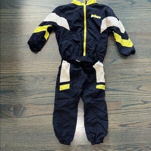 Black and Yellow Tracksuit toddler size 3T boys